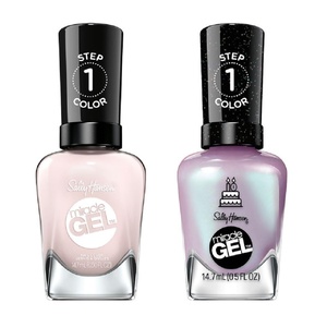 image:imageSally Hansen Miracle Gel Little Peony  Pink Blush Bundle Long Lasting GelLike Formula No UV Lamp Needed Pink Nail Polish