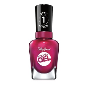 image:imageSally Hansen Miracle Gel Mad Women Long Lasting GelLike Formula No UV Lamp Needed Red Nail Polish05 Fl Oz Pack of 1