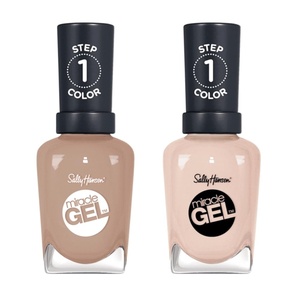 image:imageSally Hansen Miracle Gel Mocha Me Crazy  Iced Latte Bundle Long Lasting GelLike Formula No UV Lamp Needed Brown Nail Polish