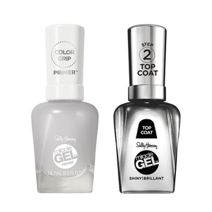 image:imageSally Hansen Miracle Gel Nail Polish Shiny Top Coat Miracle Gel Color Grip Primer 05 fl oz101 Shiny  109 Primer