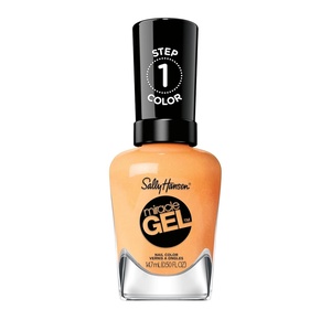 image:imageSally Hansen Miracle Gel Salon Quality Nail Polish  GelLike Formula TwoStep System No UV Light Needed Long Lasting  Opaque  388 A Hot Minute  Burnt Orange Nail Color385 On the Horizon