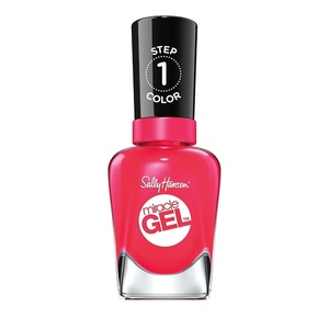 image:imageSally Hansen Miracle Gel Salon Quality Nail Polish  GelLike Formula TwoStep System No UV Light Needed Long Lasting  Opaque Glossy  329 Pink Tank  Reddish Pink Nail Color