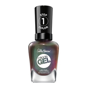 image:imageSally Hansen Miracle Gel Salon Quality Nail Polish  GelLike Formula TwoStep System No UV Light Needed Long Lasting  Opaque Metallic  841 HollaaGram  Multichrome Brown Nail Polish841 HolllaaGram
