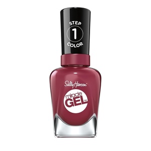 image:imageSally Hansen Miracle Gel Salon Quality Nail Polish  GelLike Formula TwoStep System No UV Light Needed Long Lasting  SemiOpaque Shimmer  909 All is Bright  White with Pink Shimmer496 Beet  Pray  Love