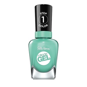 image:imageSally Hansen Miracle Gel Salon Quality Nail Polish  GelLike Formula TwoStep System No UV Light Needed Long Lasting  Sheer Shimmery  211 One Shell of a Party  Nude Pink Nail Polish754 Prince CharMint