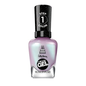 image:imageSally Hansen Miracle Gel Salon Quality Nail Polish  GelLike Formula TwoStep System No UV Light Needed Long Lasting  Shimmery  532 Affairy To Remember  Purple with hints of Blue Nail Polish532 Affairy to Remember