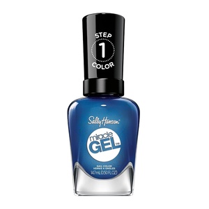 image:imageSally Hansen Miracle Gel Salon Quality Nail Polish  GelLike Formula TwoStep System No UV Light Needed Long Lasting  Shimmery  532 Affairy To Remember  Purple with hints of Blue Nail Polish646 Blues Cruise