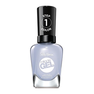 image:imageSally Hansen Miracle Gel Salon Quality Nail Polish  GelLike Formula TwoStep System No UV Light Needed Long Lasting  Shimmery  532 Affairy To Remember  Purple with hints of Blue Nail Polish582 OZone You Didnt