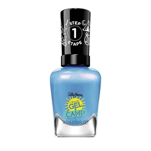 image:imageSally Hansen Miracle Gel Salon Quality Nail Polish  GelLike Formula TwoStep System No UV Light Needed Long Lasting  Shimmery  532 Affairy To Remember  Purple with hints of Blue Nail Polish896 Dockside Dreaming
