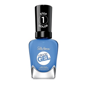 image:imageSally Hansen Miracle Gel Salon Quality Nail Polish  GelLike Formula TwoStep System No UV Light Needed Long Lasting  Shimmery  532 Affairy To Remember  Purple with hints of Blue Nail Polish642 Oaseas