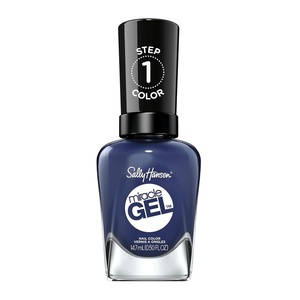image:imageSally Hansen Miracle Gel Salon Quality Nail Polish  GelLike Formula TwoStep System No UV Light Needed Long Lasting  Shimmery  532 Affairy To Remember  Purple with hints of Blue Nail Polish609 Midnight Mod