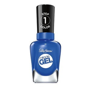 image:imageSally Hansen Miracle Gel Salon Quality Nail Polish  GelLike Formula TwoStep System No UV Light Needed Long Lasting  Shimmery  532 Affairy To Remember  Purple with hints of Blue Nail Polish619 Tidal Wave