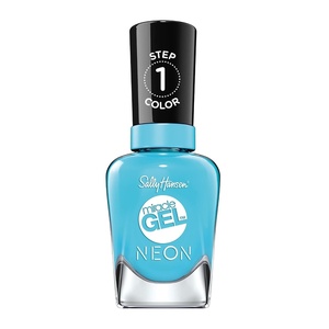 image:imageSally Hansen Miracle Gel Salon Quality Nail Polish  GelLike Formula TwoStep System No UV Light Needed Long Lasting  Shimmery  532 Affairy To Remember  Purple with hints of Blue Nail Polish53 Miami Ice