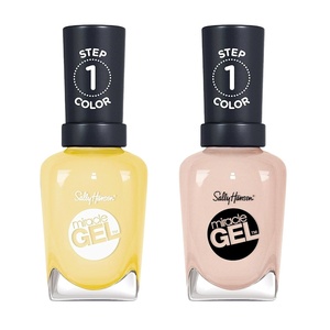 image:imageSally Hansen Miracle Gel Sunbrella  Butter Me Up Bundle Long Lasting GelLike Formula No UV Lamp Needed Yellow Nail Polish