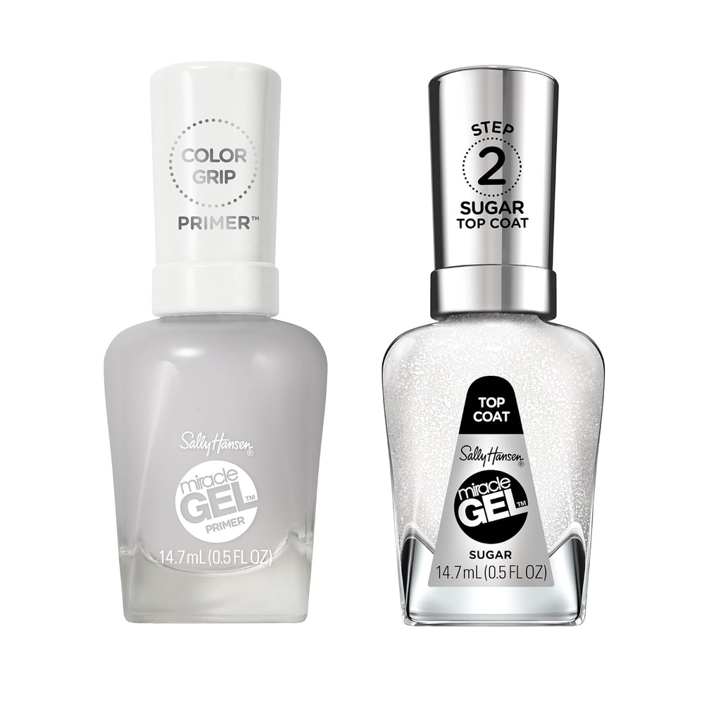 image:imageSally Hansen Miracle Gel Nail Polish Unicorn Top Coat Miracle Gel Color Grip Primer BundleUnicorn Top Coat Miracle Gel Color Grip Primer