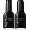 image:imageSally Hansen Hard As Nails Color Hard To Get 045 Fluid Ounce880 Black Heart