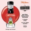 image:imageSally Hansen Miracle Gel Beetlejuice Salon Quality Nail Polish  GelLike Formula TwoStep System No UV Light Needed Long Lasting  Opaque Glossy  927 Strange And Unusual  Cherry Red Nail Color