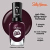 image:imageSally Hansen Miracle Gel Cabernet With Bae Long Lasting GelLike Formula No UV Lamp Needed Opaque Shiny Red Nail Polish05 Fl Oz Pack of 1