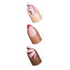 image:imageSally Hansen Perfect PressOns Twice as Nice 2 Be or Not to BeAlmond Nails  Candy Cane Lane