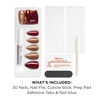 image:imageSally Hansen Perfect PressOns Twice as Nice 2 Be or Not to BeAlmond Nails  CinnaSnap