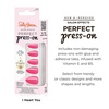 image:imageSally Hansen Perfect PressOns Twice as Nice 2 Be or Not to BeAlmond Nails  I Heart You