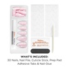 image:imageSally Hansen Perfect PressOns Twice as Nice 2 Be or Not to BeAlmond Nails  Shes Shifty