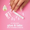 image:imageSally Hansen Perfect PressOns Twice as Nice 2 Be or Not to BeOval Nails  State of the Heart