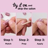 image:imageSally Hansen Perfect PressOns Twice as Nice 2 Be or Not to BeShortEase  Short n Chic