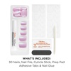 image:imageSally Hansen Perfect PressOns Twice as Nice 2 Be or Not to BeSqoval Nails  Affairy To Remember