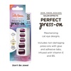 image:imageSally Hansen Perfect PressOns Twice as Nice 2 Be or Not to BeSquare Nails  Dont Be Jewel