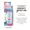 image:imageSally Hansen Perfect PressOns Twice as Nice 2 Be or Not to BeSquare Nails  Hues  Clues