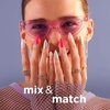 image:imageSally Hansen Perfect PressOns Twice as Nice 2 Be or Not to BeSquare Nails  InfraRed