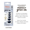 image:imageSally Hansen Perfect PressOns Twice as Nice 2 Be or Not to BeSquareOval Nails  Lunar Eclipse