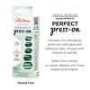image:imageSally Hansen Perfect PressOns Twice as Nice 2 Be or Not to BeSquareOval Nails  Rocket Fuel