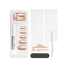 image:imageSally Hansen Salon Effects Perfect Manicure  La Mode Press On Nails Square Shaped NonDamaging Adhesive Tabs File and Alcohol Pad IncludedOut Of This Pearl