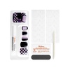 image:imageSally Hansen Salon Effects Perfect Manicure Check Please Press On Nails Square Shaped NonDamaging Adhesive Tabs File and Alcohol Pad Included24 Count Pack of 2
