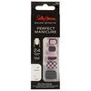 image:imageSally Hansen Salon Effects Perfect Manicure Check Please Press On Nails Square Shaped NonDamaging Adhesive Tabs File and Alcohol Pad Included24 Count Pack of 2