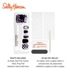 image:imageSally Hansen Salon Effects Perfect Manicure Check Please Press On Nails Square Shaped NonDamaging Adhesive Tabs File and Alcohol Pad Included24 Count Pack of 1