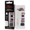 image:imageSally Hansen Salon Effects Perfect Manicure Check Please Press On Nails Square Shaped NonDamaging Adhesive Tabs File and Alcohol Pad Included24 Count Pack of 2