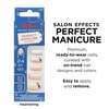image:imageSally Hansen Salon Effects Perfect Manicure Holiday Heartstrings Press On Nails NonDamaging Adhesive Tabs File and Alcohol Pad Included