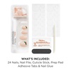 image:imageSally Hansen Salon Effects Perfect Manicure Holiday Heartstrings Press On Nails NonDamaging Adhesive Tabs File and Alcohol Pad Included