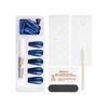image:imageSally Hansen Salon Effects Perfect Manicure HypNautical Press On Nails Coffin Shaped NonDamaging Adhesive Tabs File and Alcohol Pad Included24 Count Pack of 2