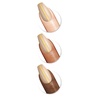 image:imageSally Hansen Salon Effects Perfect Manicure Meet Me In The Metal Press On Nails Coffin Shaped NonDamaging Adhesive Tabs File and Alcohol Pad Included