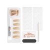 image:imageSally Hansen Salon Effects Perfect Manicure Meet Me In The Metal Press On Nails Coffin Shaped NonDamaging Adhesive Tabs File and Alcohol Pad Included