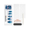 image:imageSally Hansen Salon Effects Perfect Manicure PressOn Nails  Almond Shape  Easy to Apply NonDamaging  24 Nails Adhesive Tabs File amp Alcohol Pad Included  Ride The Wave