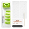 image:imageSally Hansen Salon Effects Perfect Manicure PressOn Nails  Easy to Apply NonDamaging  24 Nails Adhesive Tabs File amp Alcohol Pad Included  Defying GraviTea