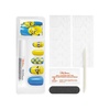 image:imageSally Hansen Salon Effects Perfect Manicure PressOn Nails  Easy to Apply NonDamaging  24 Nails Adhesive Tabs File amp Alcohol Pad Included  Despicable Me  One in a Minion
