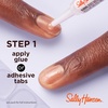 image:imageSally Hansen Salon Effects Perfect Manicure PressOn Nails  Easy to Apply NonDamaging  24 Nails Adhesive Tabs File amp Alcohol Pad Included  Holiday  Santa Sweetie