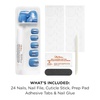 image:imageSally Hansen Salon Effects Perfect Manicure PressOn Nails  Easy to Apply NonDamaging  24 Nails Adhesive Tabs File amp Alcohol Pad Included  Holiday  Snowmance1 Count Pack of 2