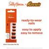 image:imageSally Hansen Salon Effects Perfect Manicure PressOn Nails When Chocolate Met PB Press On Nails NonDamaging Adhesive Tabs File and Alcohol Pad Included